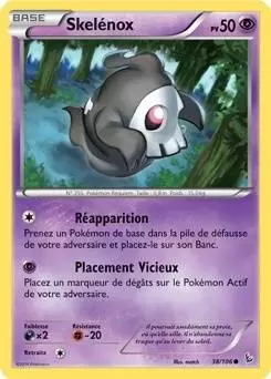 Pokémon XY Etincelles - Skelénox