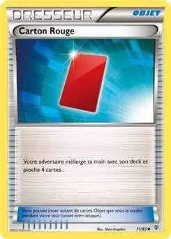 Pokémon XY Générations - Carton Rouge