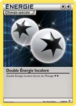 Pokémon XY Générations - Double Énergie Incolore