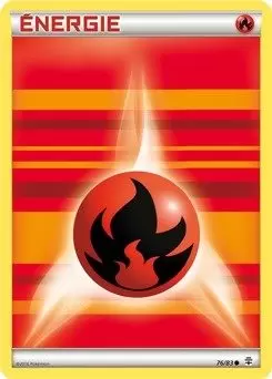 Pokémon XY Générations - Énergie Feu