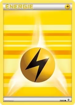 Pokémon XY Générations - Énergie Electrique