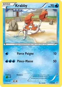 Pokémon XY Générations - Krabby