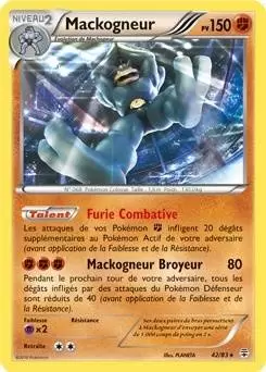 Pokémon XY Générations - Mackogneur Holographique