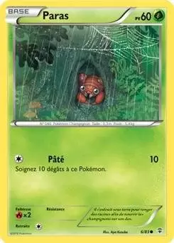 Pokémon XY Générations - Paras