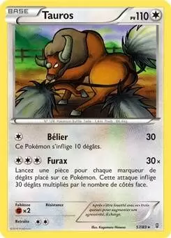 Pokémon XY Générations - Tauros