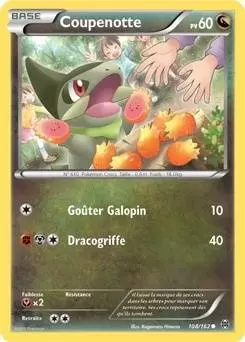 Pokémon XY Impulsion Turbo - Coupenotte