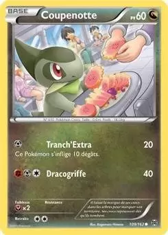 Pokémon XY Impulsion Turbo - Coupenotte