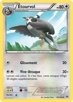 Pokémon XY Impulsion Turbo - Étourvol