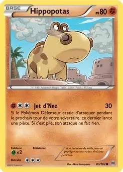 Pokémon XY Impulsion Turbo - Hippopotas