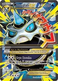 Pokémon XY Impulsion Turbo - M Oniglali EX