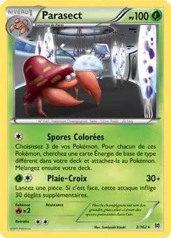 Pokémon XY Impulsion Turbo - Parasect