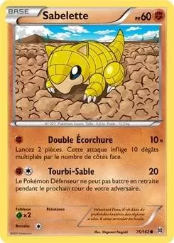Pokémon XY Impulsion Turbo - Sabelette