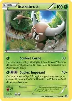Pokémon XY Impulsion Turbo - Scarabrute