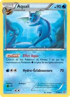 Carte Pokemon Neuve Française Aquali Reverse-XY7:Origines Antiques 22/98