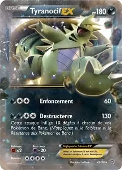 Pokémon XY Origines antiques - Tyranocif EX