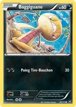 Pokémon XY Poings furieux - Baggiguane