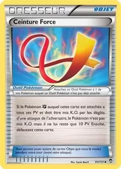 Pokémon XY Poings furieux - Ceinture Force