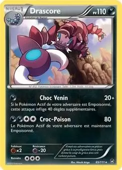 Pokémon XY Poings furieux - Drascore
