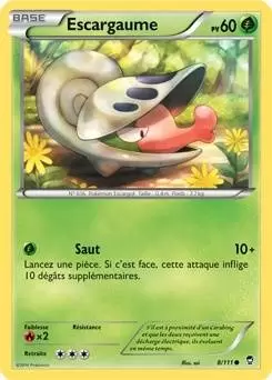 Pokémon XY Poings furieux - Escargaume