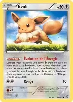 Pokémon XY Poings furieux - Évoli