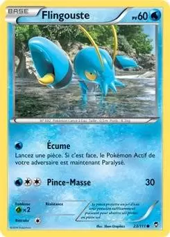 Pokémon XY Poings furieux - Flingouste