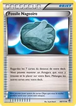 Pokémon XY Poings furieux - Fossile Nageoire