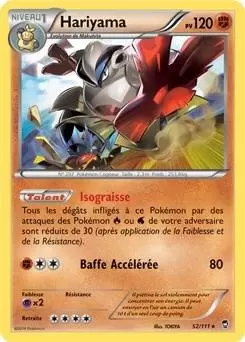 Pokémon XY Poings furieux - Hariyama