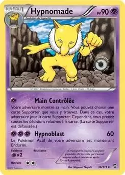 Pokémon XY Poings furieux - Hypnomade