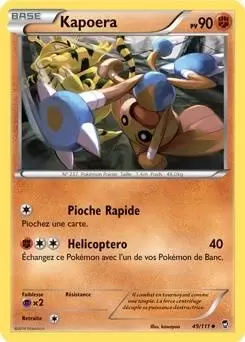 Pokémon XY Poings furieux - Kapoera