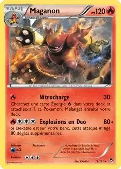 Pokémon XY Poings furieux - Maganon
