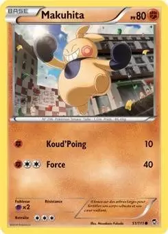 Pokémon XY Poings furieux - Makuhita