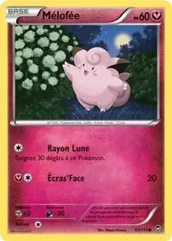 Pokémon XY Poings furieux - Mélofée