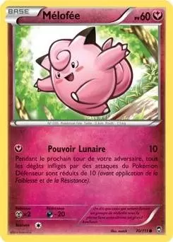 Pokémon XY Poings furieux - Mélofée