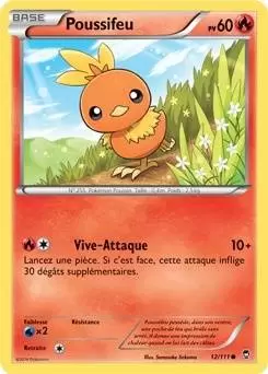 Pokémon XY Poings furieux - Poussifeu