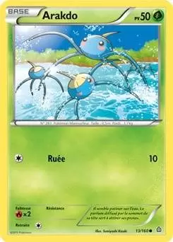 Pokémon XY Primo Choc - Arakdo