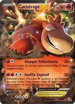 Pokémon XY Primo Choc - Camérupt EX