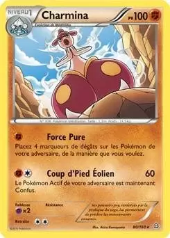 Pokémon XY Primo Choc - Charmina Holographique