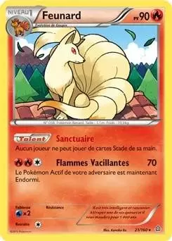 Pokémon XY Primo Choc - Feunard