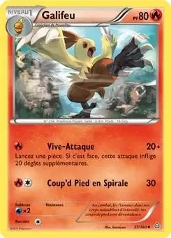 Pokémon XY Primo Choc - Galifeu