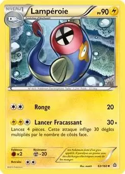 Pokémon XY Primo Choc - Lampéroie
