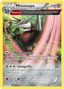 Pokémon XY Primo Choc - Minotaupe Holographique