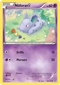 Pokémon XY Primo Choc - Nidoran♀