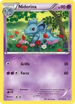Pokémon XY Primo Choc - Nidorina