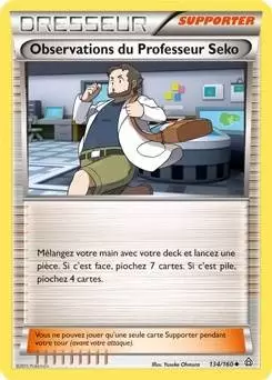 Pokémon XY Primo Choc - Observations du Professeur Seko