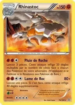 Pokémon XY Primo Choc - Rhinastoc