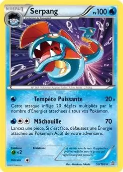 Pokémon XY Primo Choc - Serpang holographique