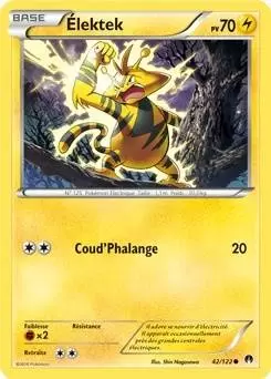 Pokémon XY Rupture Turbo - Élektek