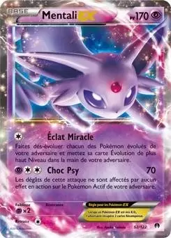 Pokémon XY Rupture Turbo - Mentali EX