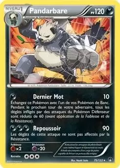 Pokémon XY Rupture Turbo - Pandarbare
