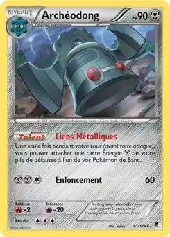 Pokémon XY Vigueur Spectrale - Archéodong